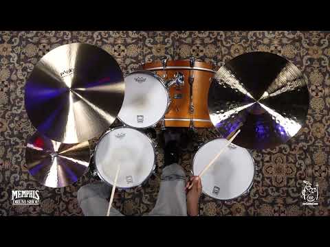 Paiste 20" Formula 602 Paperthin Crash Cymbal - 1696g (1041120-1092624W)