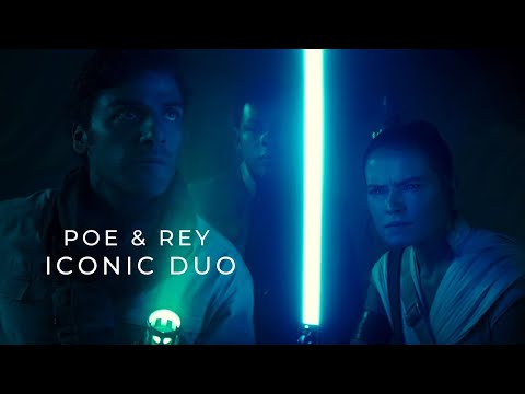 Poe Dameron & Rey being an iconic duo