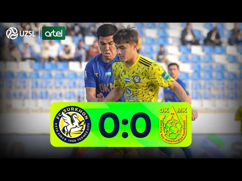 Superliga 29-tur. Surxon - OKMK uchrashuvida sodir bo‘lgan xavfli vaziyatlar (Highlights)