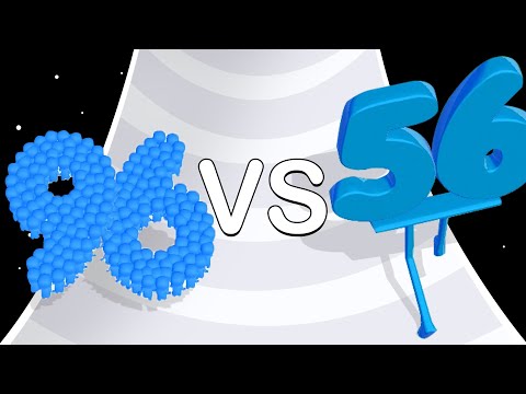 Number Race VS Crowd Number Run 3D: Level Up Numbers Gameplay!