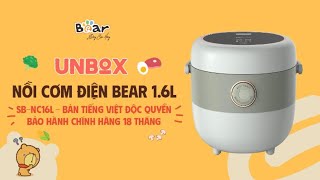 Video Nồi cơm điện Bear SB-NC16L