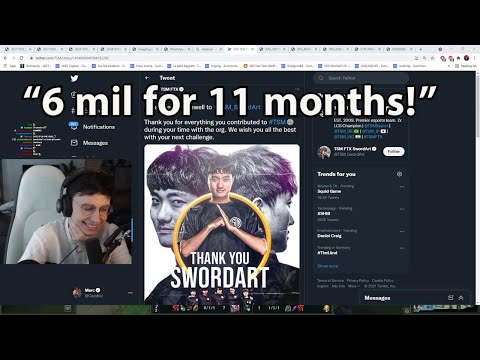 Caedrel Reacts To SwordArt Leaving TSM!!!