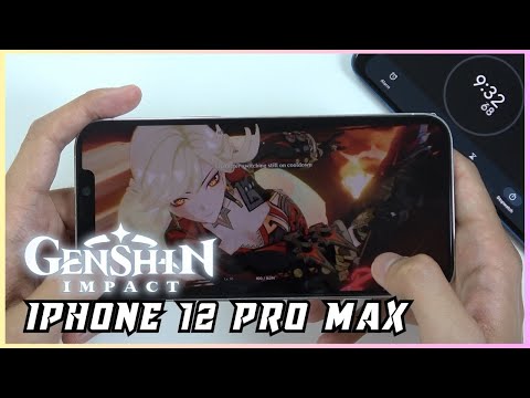 iPhone 12 Pro Max Genshin Impact Gaming test Update | Apple A14