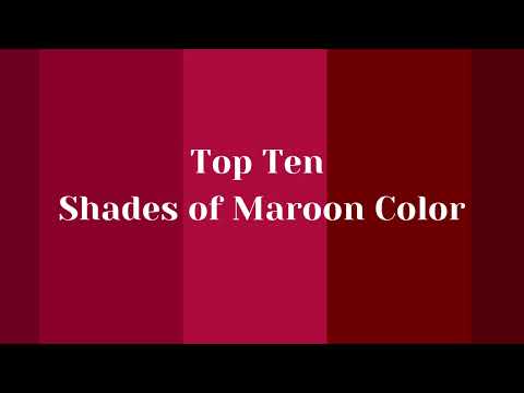 Maroon Shades