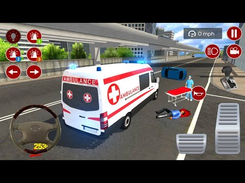911 ambulance rescue E2 - Ambulance Game 2021 - 3D Android Gameplay