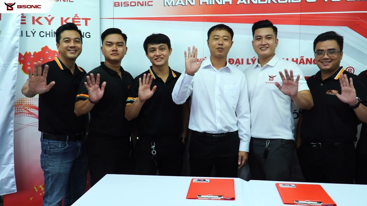 Lễ kí kết đại lý chính hãng Bisonic: Ngọc Bảo Long Auto - Long An