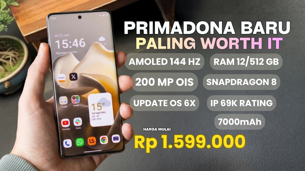 GILAA BARU RILIS LANGSUNG HABIS‼️7000MAH, RAM 12/512 GB - HP PALING LAKU KERAS DI FEBRUARI 2026
