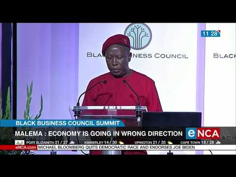 Economy going in wrong direction, says Malema