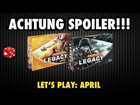ACHTUNG SPOILER!!!: Pandemic Legacy Season 2 - April mit Stephan & Benjamin