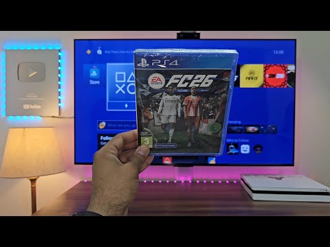 EA FC26 PS4 Unboxing + Gameplay | Disc Edition