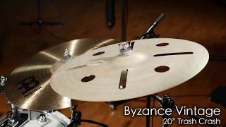 Video thumbnail for Meinl Cymbals B20TRC Byzance 20" Vintage Trash Crash Cymbal by MEINL Cymbals - Official Product Videos