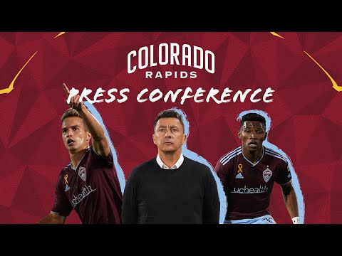 Postgame Press Conference: Colorado Rapids vs. New England Revolution