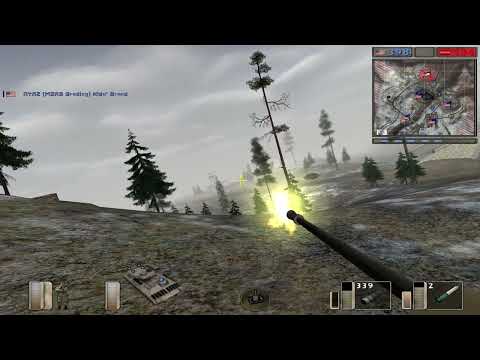 Battlefield 1942 : Desert Combat 0.7 - Battle of the Bulge gameplay
