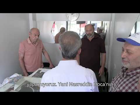 Esnaf ziyaretinden sohbetler: Ümidimiz vardır, o da Millet Partisidir