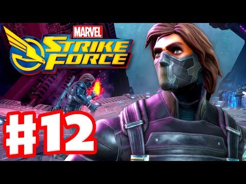 Marvel Strike Force - Gameplay Walkthrough Part 12 - Winter Soldier!