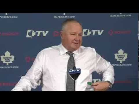 Randy Carlyle - October 8, 2013