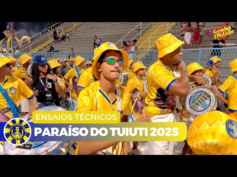 Tuiuti 2025 Ao Vivo | Super Esquenta Bateria Super Som Mestre Marcão (4K)