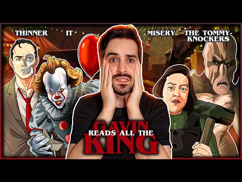 I Read EVERY Stephen King Book 🤡 IT, Misery, Thinner & The Tommyknockers!