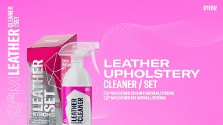 Gyeon Q2M Leather Set NATURAL - sada na čistenie a ochranu kože