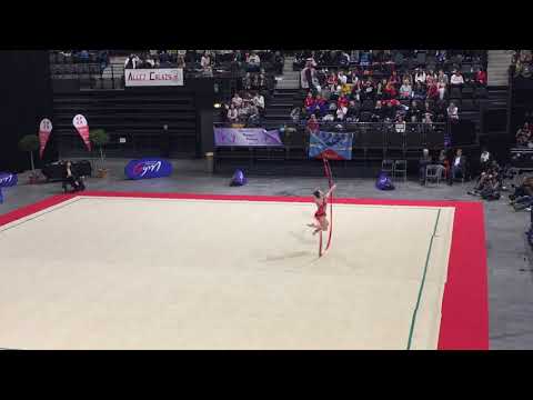 Emma Tardiveau ruban - Nat A 18+ - France Chambéry 2019