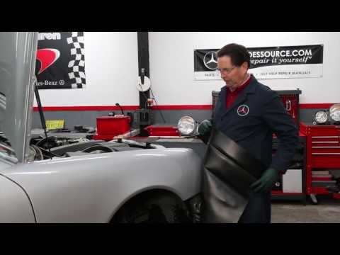 DIY Car Repair Quick Tip #10: How to Keep Your Fender Cover in Place When Working on Your Engine