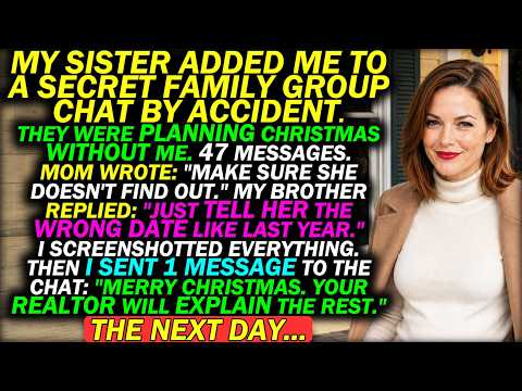 My Family Excluded Me From Christmas to Sell a House — They Forgot Whose Name Was on the Deed
