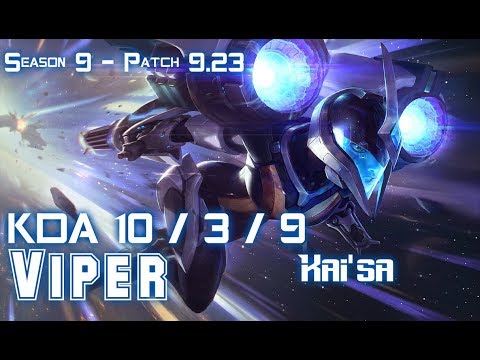 Viper KAI'SA vs VAYNE ADC - Patch 9.23 KR Ranked