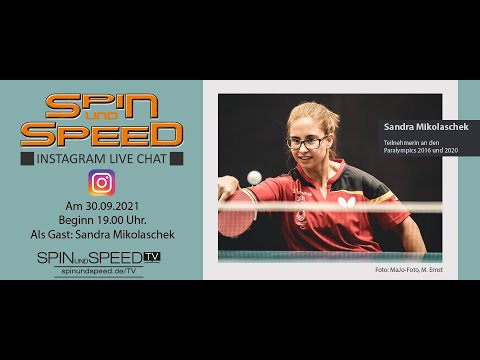 Instagram Live Stream vom 30.09.21 mit der Paralympics Teilnehmerin Sandra Mikolaschek