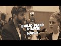 Emilio Piano ft Lucie _ Maison | Letra Español & Francés