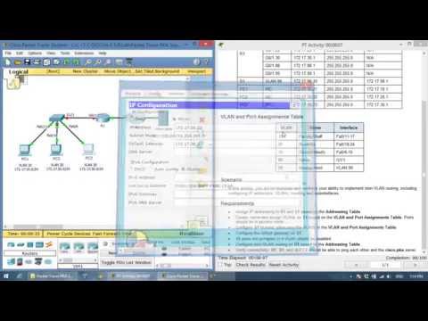 CCNA2 5.4.1.2 Packet Tracer Skills Integration Challenge
