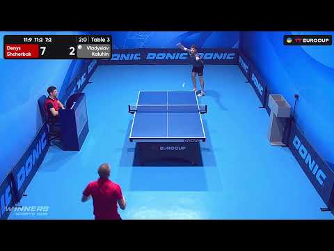 19:40 Denys Shcherbak - Vladyslav Kaluhin 26.09.2023 TT Euro.Cup  Ukraine Star.  TABLE 3