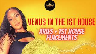 🔮 Venus in the 1st House Placement 💫 |  Aries + 1st House Relatable (Reading)