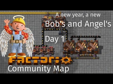 A New Year, A New Run! | Bob's and Angel's modded Factorio