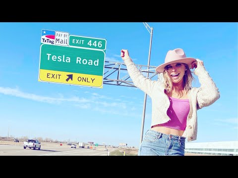 NEW MODEL Y TESLA spotted at Giga TX