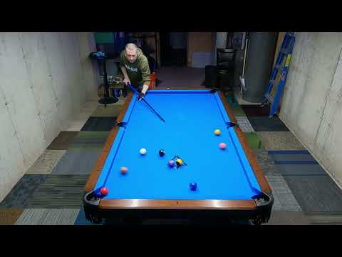 9-ball 1/2/2023 early 9 carom bank