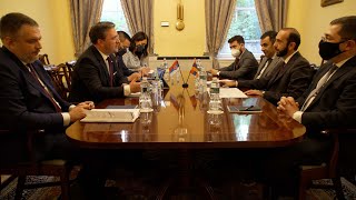 Встреча министров иностранных дел Армении и Сербии
