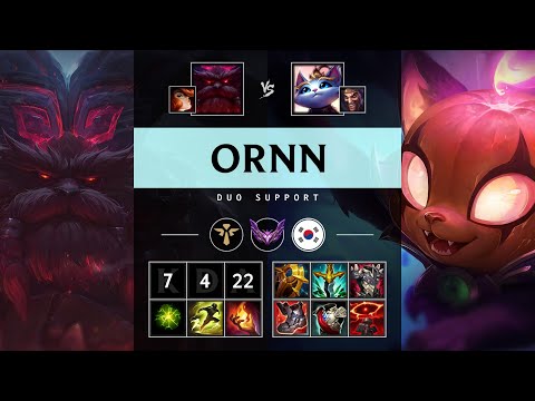 Ornn Support vs Yuumi - KR Master Patch 25.07