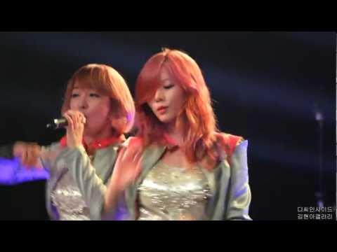[FANCAM] 120722 4Minute hyuna(현아) HOTISSUE @ Grand hyatt Seoul