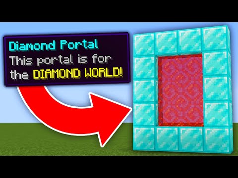 Minecraft, But There Are Custom Portals...