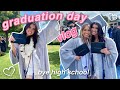 HIGH SCHOOL GRADUATION DAY- VLOG / GRWM 2021
