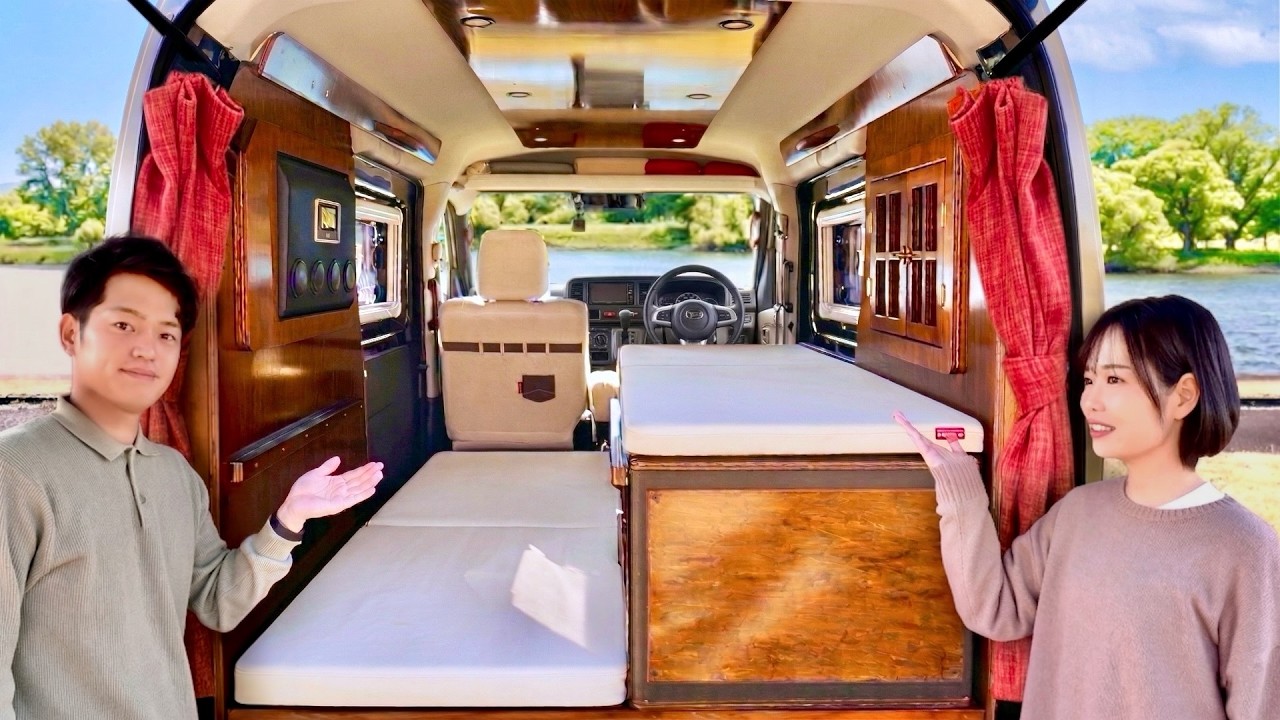 【車内紹介】これが軽バン。５年間の経験で進化した新しい空間。
