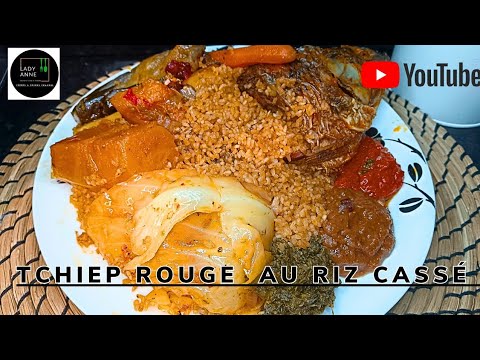 TCHIEP Rouge poison & poulet (Senegalese famous rice)