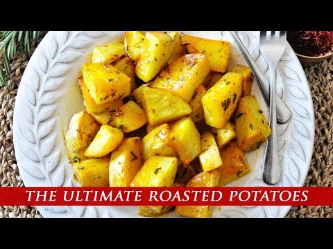 Epic Spanish Potatoes with Saffron & Rosemary