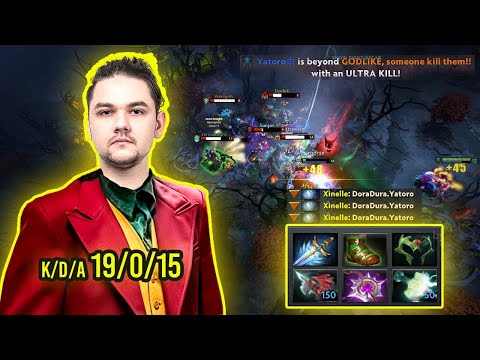 Beyond Godlike: Yatoro's Weaver Masterclass (19/0/15 Ultra Kill!)
