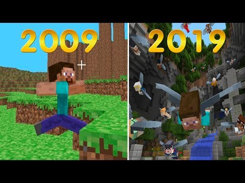 Эволюция миниигр в майнкрафт 2009-2019 - Minecraft