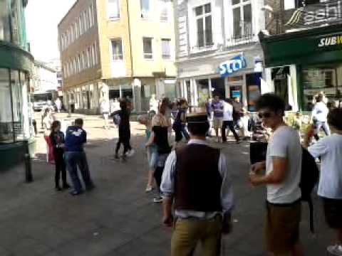 Flashmob in Norwich 1