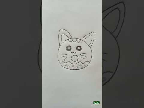 cat face drawing