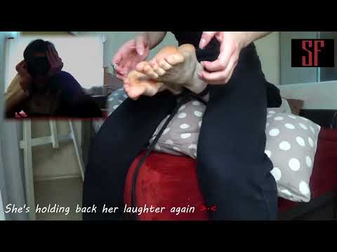 Tickle Feet Challenge Pt.2 | Fashion Model Tests How Ticklish Her Toes Are 👣 / Preview