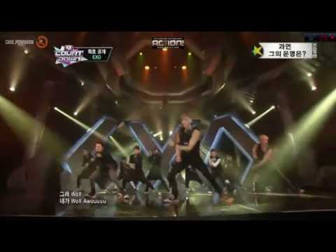 [130530] EXO 1stComeback INTRO+WOLF [★M Countdown] - pale