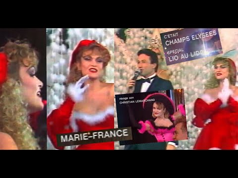 Marie France ("Raretés"), Lio & Helena Noguerra : "Sleigh Ride", au Lido, à Paris (décembre 1988).